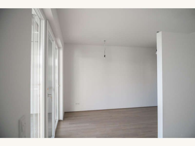 Mietwohnung Kalsdorf bei Graz: Wohnzimmer mit offener Küche Wohnzimmer mit offener Küche
