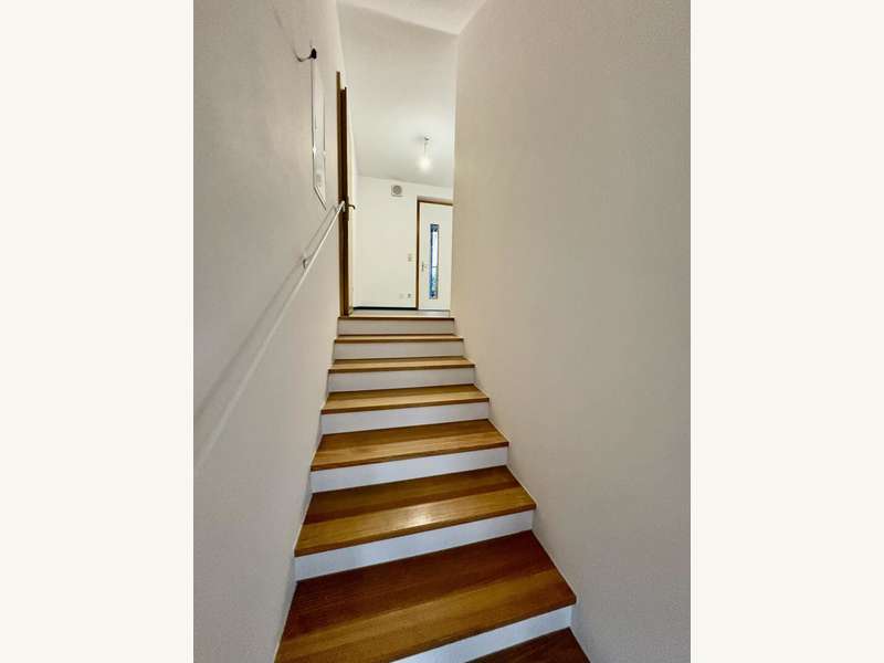 Stufen zum Wohnzimmer