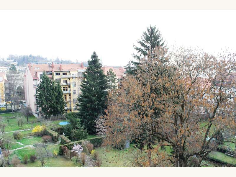 Mietwohnung Graz: Aussicht in den Innenhof Aussicht in den Innenhof