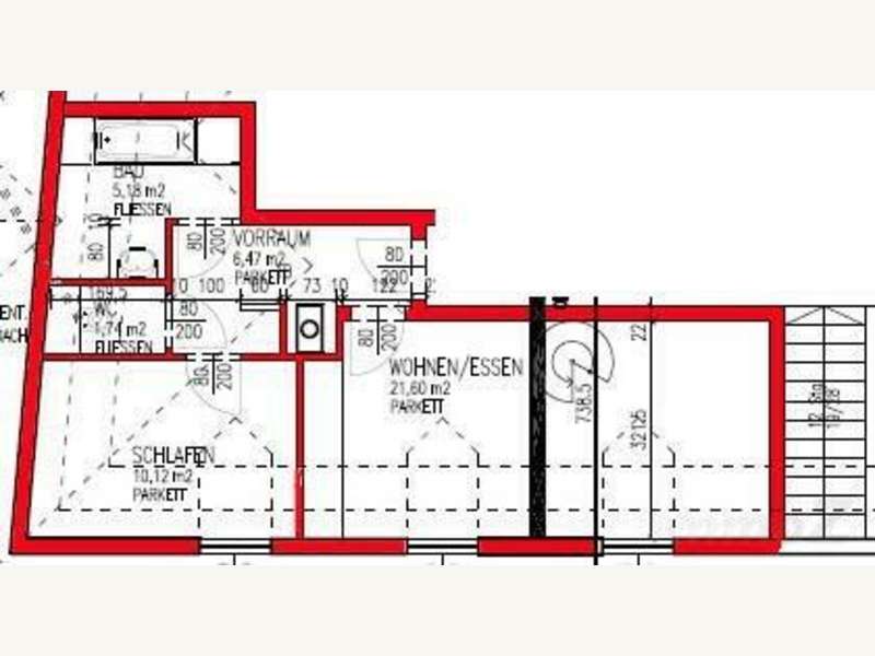 Maisonette Graz: Grundriss 2OG Grundriss 2OG