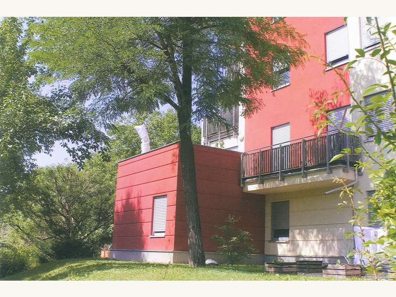 Mietwohnung Graz: Aussenansicht Terrasse Aussenansicht Terrasse