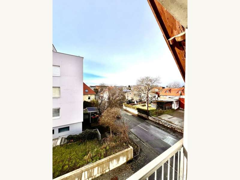 Dachgeschosswohnung Graz: Ausblick vom Wohnzimmer Ausblick vom Wohnzimmer