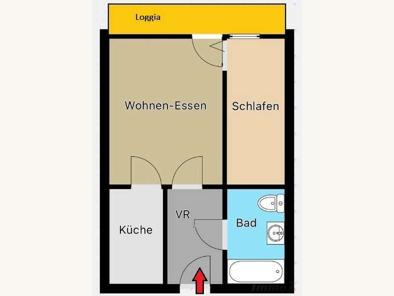 Mietwohnung Graz: Skizze Skizze