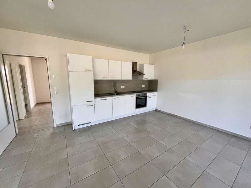 offene Küche im Wohn-Esszimmer