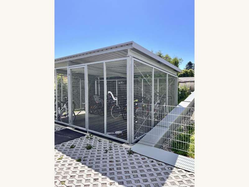 Platz für Fahrräder