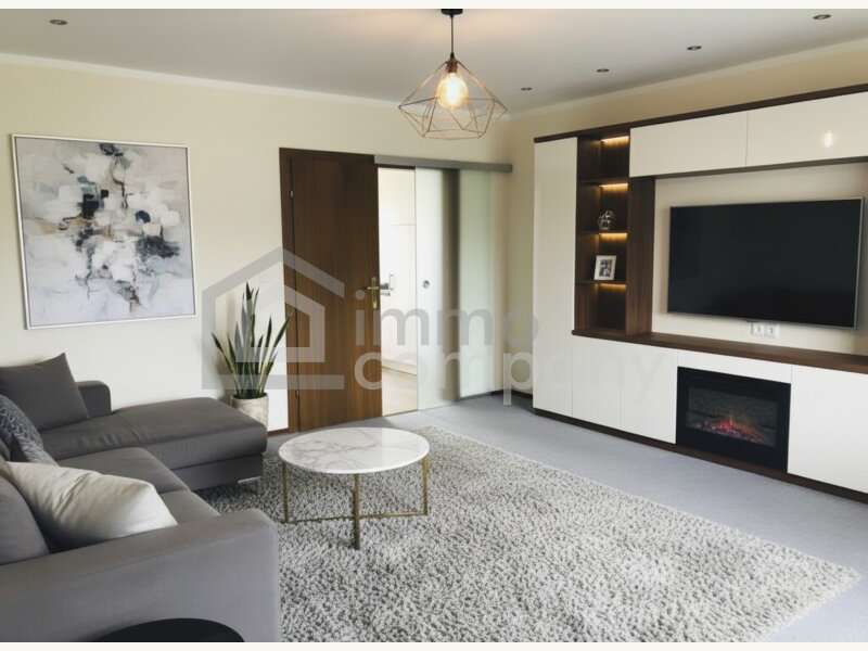 Einfamilienhaus Ebreichsdorf: Gestaltungsbeispiel Wohnzimmer Gestaltungsbeispiel Wohnzimmer