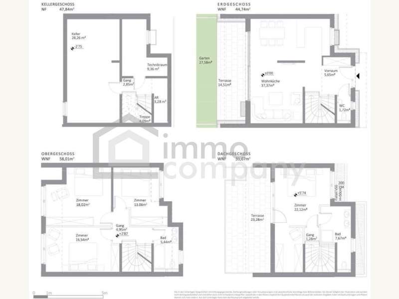 Reihenmittelhaus in Wien - Bild 2 Reihenmittelhaus in Wien - Bild 2