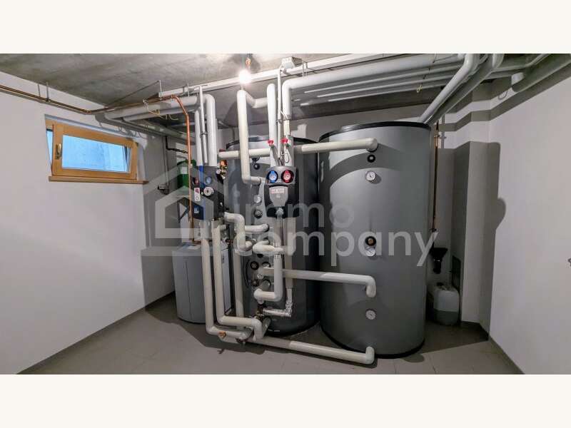 Einfamilienhaus Göfis: Heizraum / Erdwärme Heizraum / Erdwärme