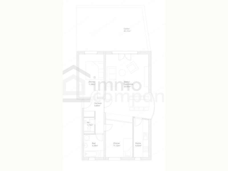 Mietwohnung Bregenz: Grundriss Grundriss