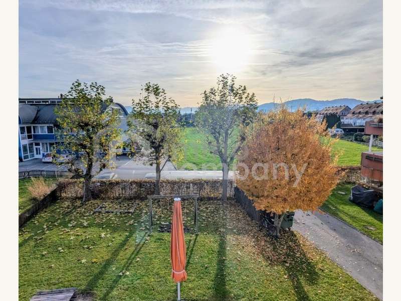 Maisonette Hard: Ausblick Balkon Ausblick Balkon