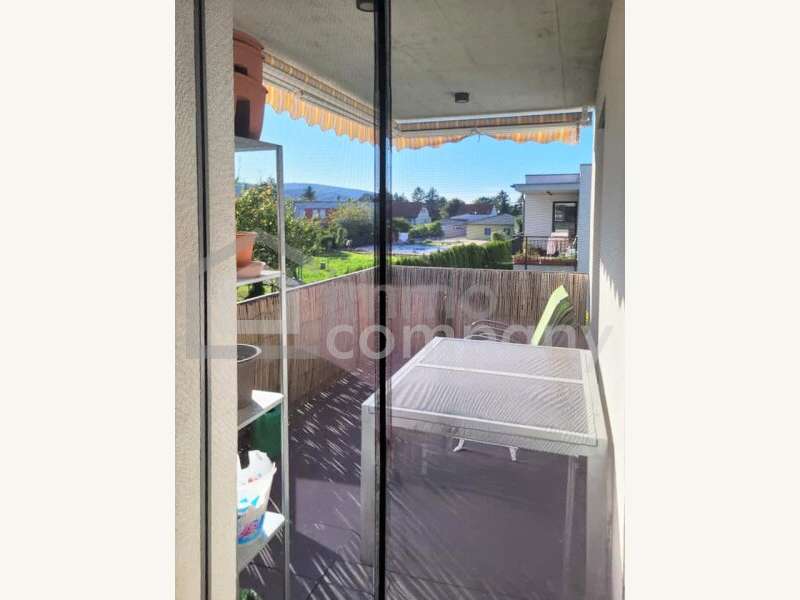 Blick auf den Balkon