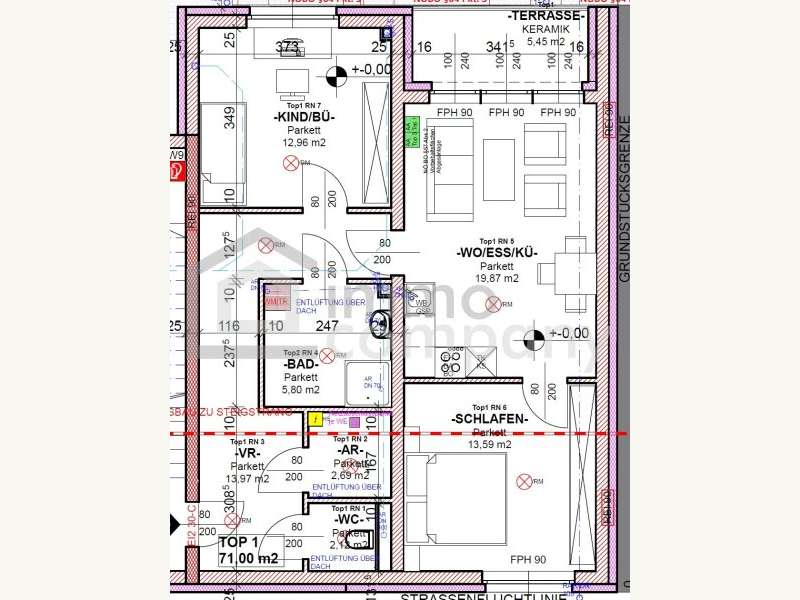 Dachgeschosswohnung in Mannersdorf am Leithagebirge - Bild 3 Dachgeschosswohnung in Mannersdorf am Leithagebirge - Bild 3