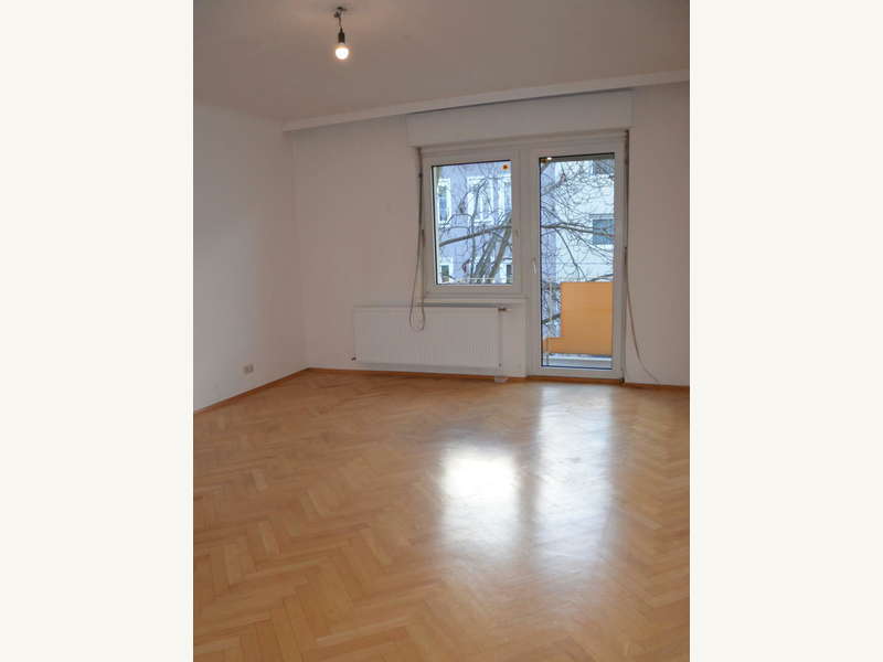 Mietwohnung Graz: Zimmer 1 mit Westbalkon Zimmer 1 mit Westbalkon