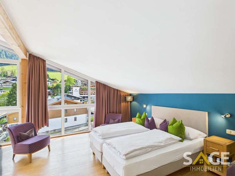 Mehrfamilienhaus Hinterglemm: Schlafzimmer - Gästebereich Schlafzimmer - Gästebereich