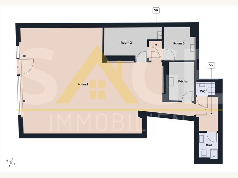 Büro Zell am See: Grundriss Grundriss