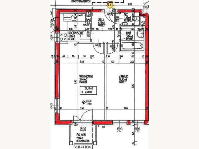 Mietwohnung in Wien - Bild 19