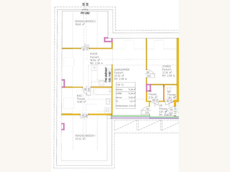 Dachgeschosswohnung in Baden - Bild 7