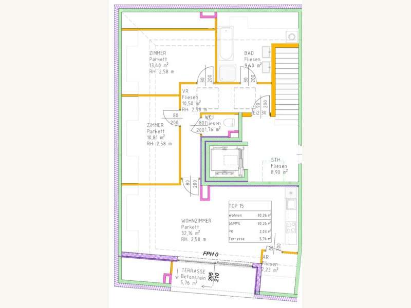 Dachgeschosswohnung in Baden - Bild 7