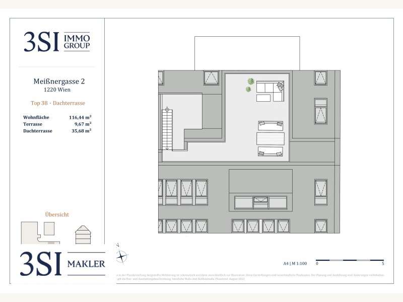 Dachgeschosswohnung in Wien - Bild 17