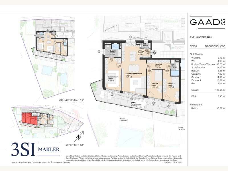 Dachgeschosswohnung in Hinterbrühl - Bild 9