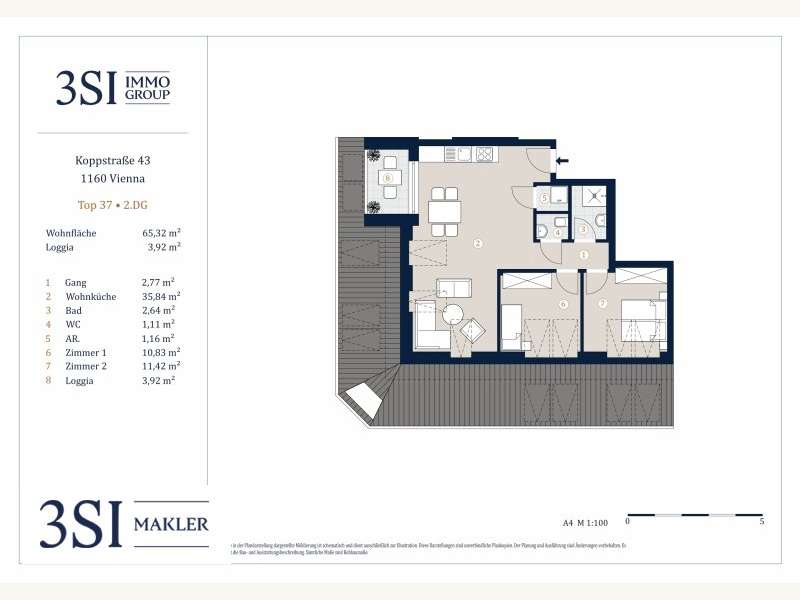 Dachgeschosswohnung in Wien - Bild 20