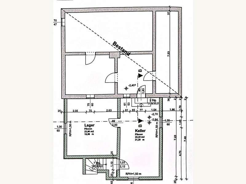 Mehrfamilienhaus Sankt Barbara im Mürztal: 15835-GR Keller 15835-GR Keller