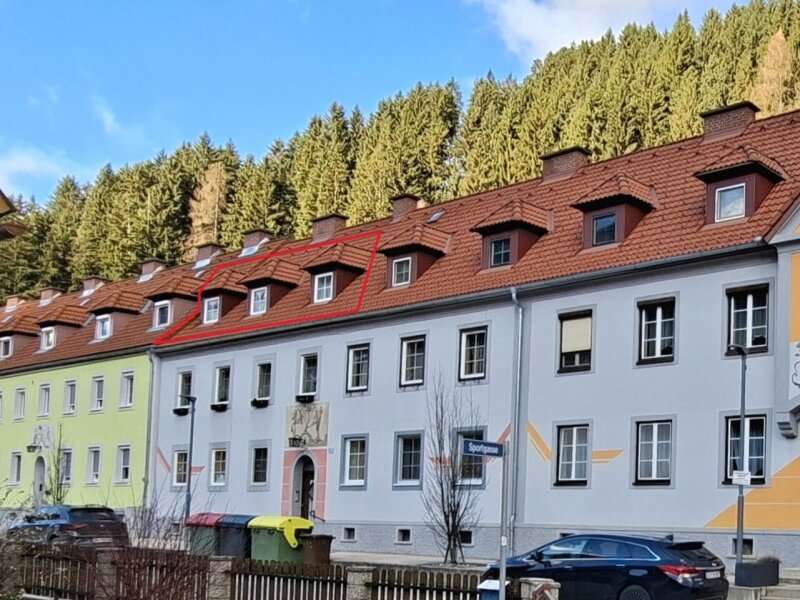 Dachgeschosswohnung Kleinveitsch: 15838-Lage WHG Südseite 15838-Lage WHG Südseite