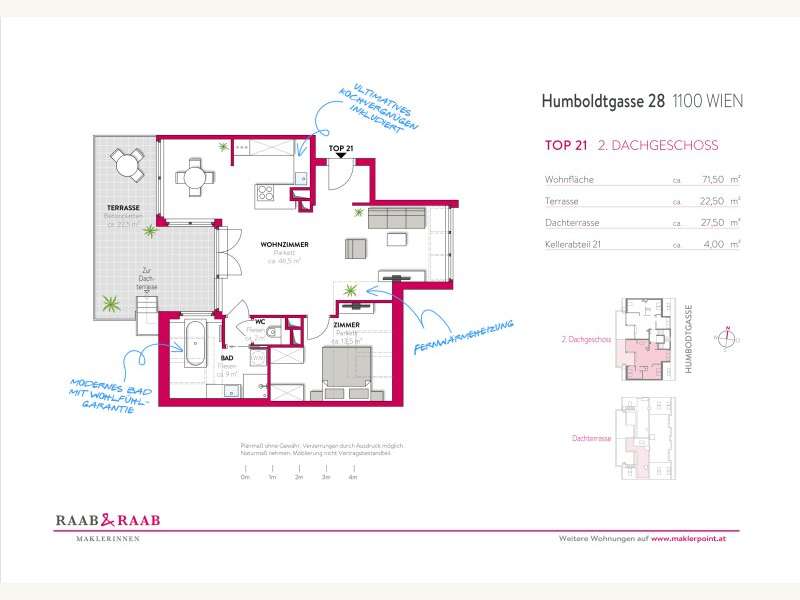 Dachgeschosswohnung in Wien - Bild 24