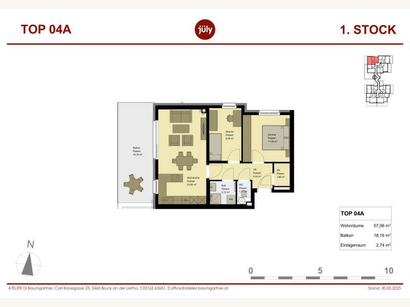 Mietwohnung in Bruck an der Leitha - Bild 5 Mietwohnung in Bruck an der Leitha - Bild 5